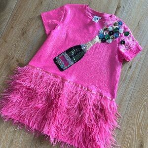 queen of sparkles birthday dress Queen of Sparkles Multi Burst Star Sweater Tank Dress